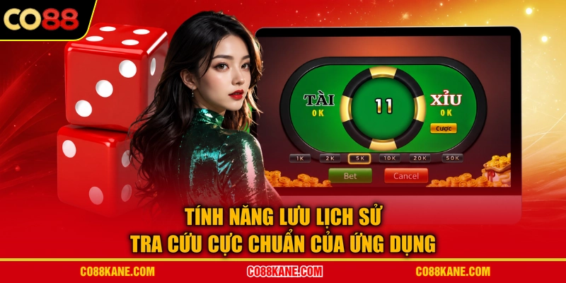 Tính năng lưu lịch sử tra cứu cực chuẩn của ứng dụng